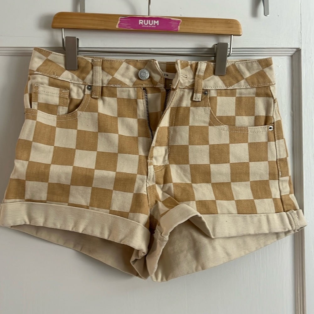 PACsun checkerboard short